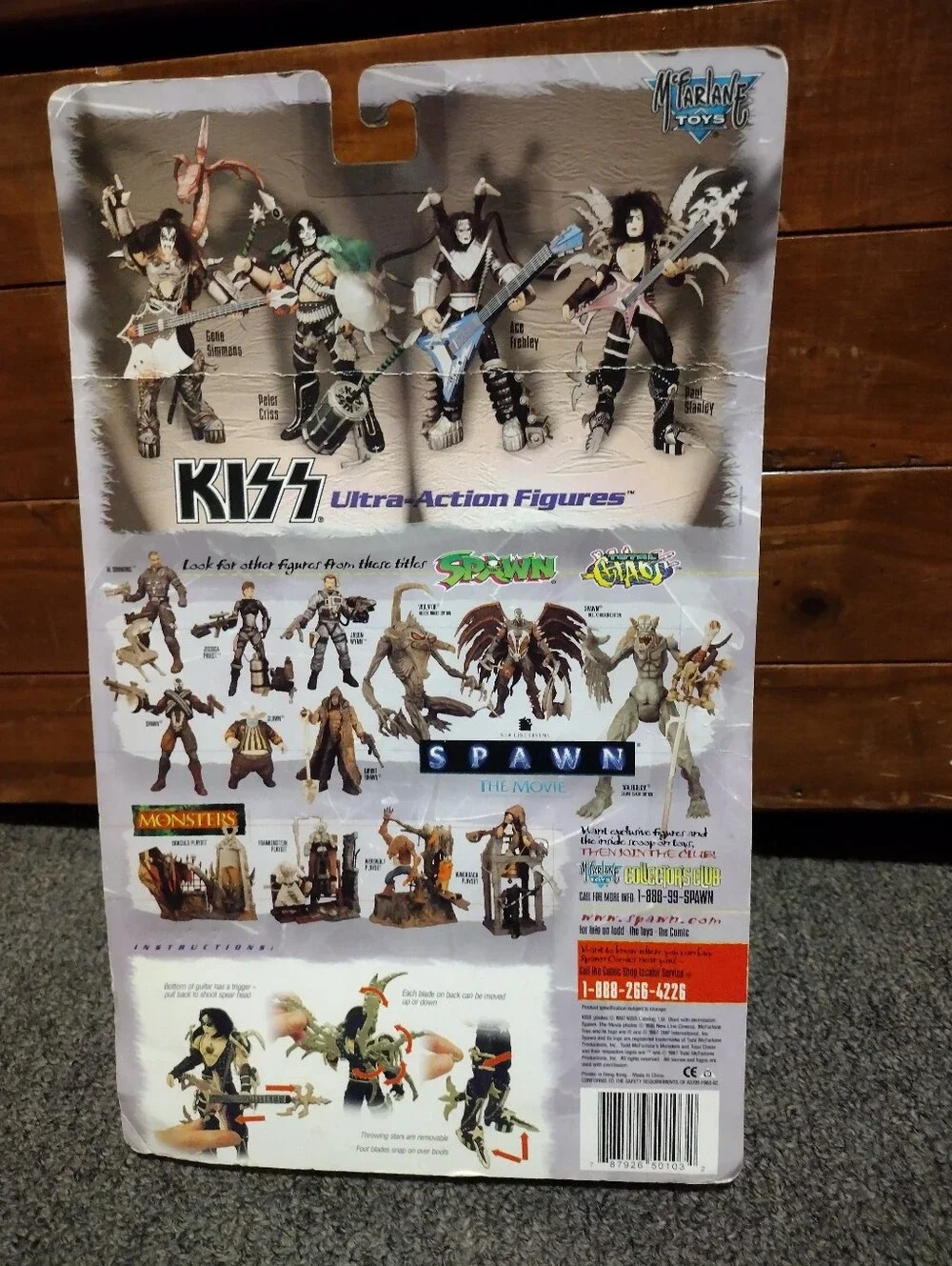 KISS Rock Band Paul Stanley Action Figure + Accessories